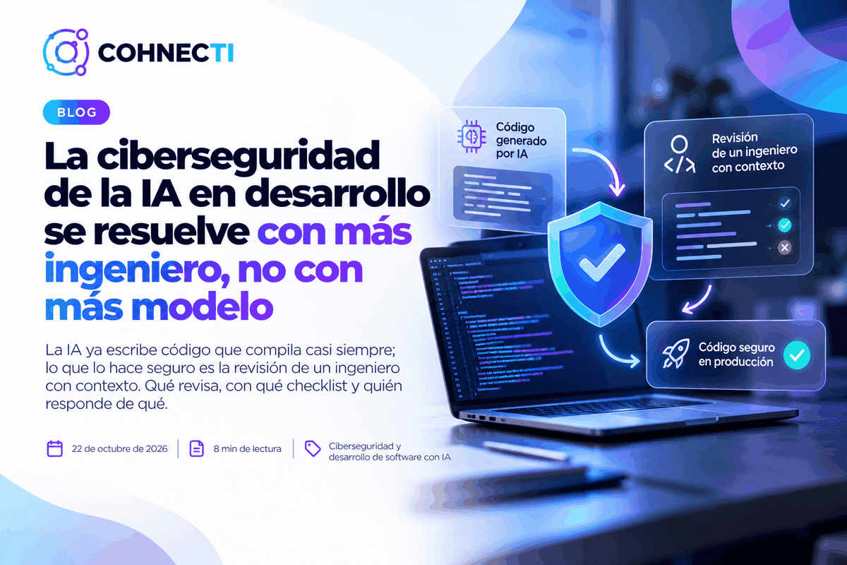 La ciberseguridad de la IA en desarrollo se resuelve con más ingeniero, no con más modelo